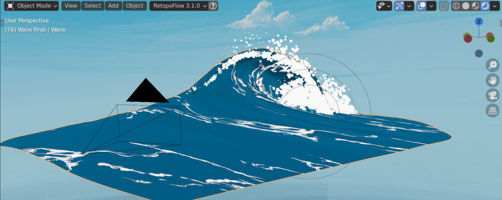 Animated Stylised Wave preview image 1